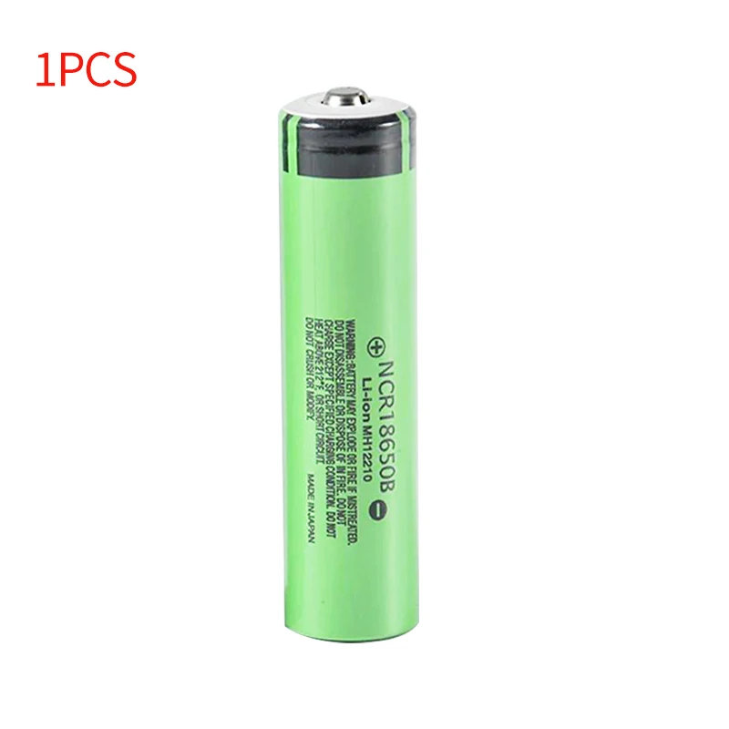 100% Nieuwe Originele NCR18650B 3.7V 3400mAh 18650 batterij Puntige Kop Oplaadbare Batterij voor Zaklamp Draagbare Fan Scheermes