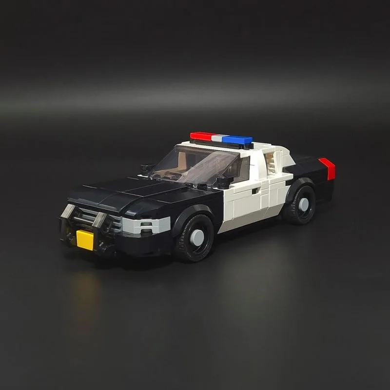 MOC-240760 Building Block Police Interceptor Car Speed  Model 297 Pieces Children's Birthday Christmas New Year Toy Gift