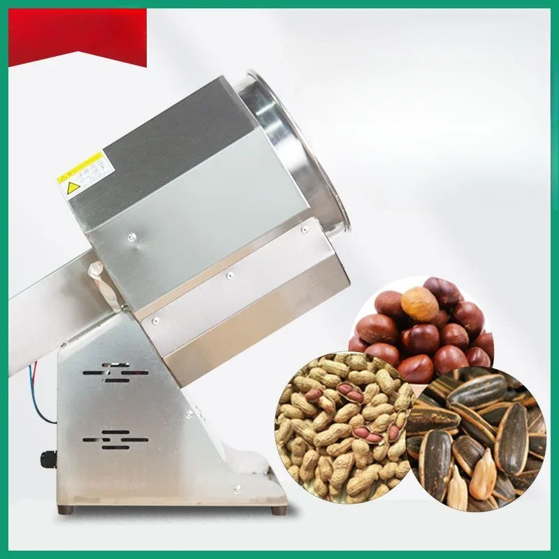 

220 В мини-электрическая машина для жарки каштанов, семян дыни, сковорода с арахисом, помощник для жарки, машина для сухой жарки, различные зерна