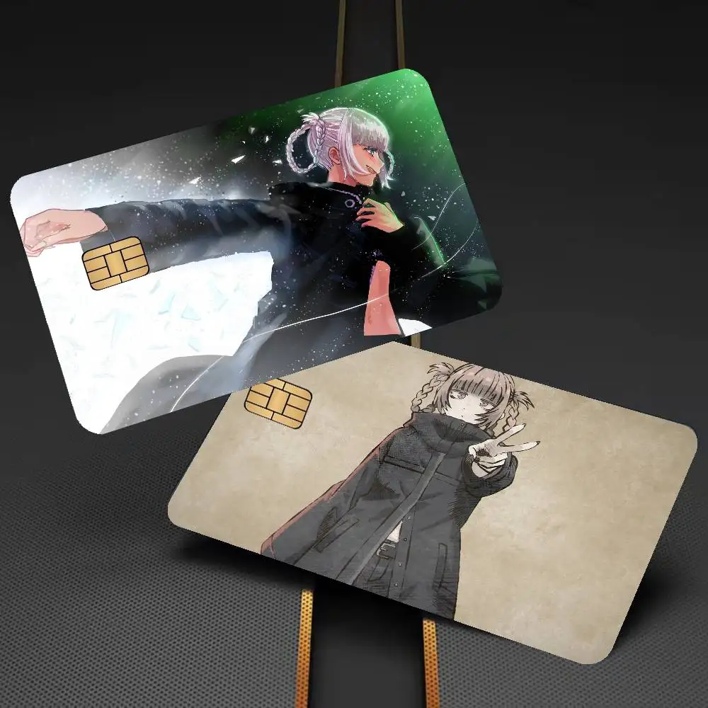 Anime Call Of The Night Kawaii Nanakusa Nazuna Anmie Sticker Film Skin Cover For Credit Card Debit Bank Card Front