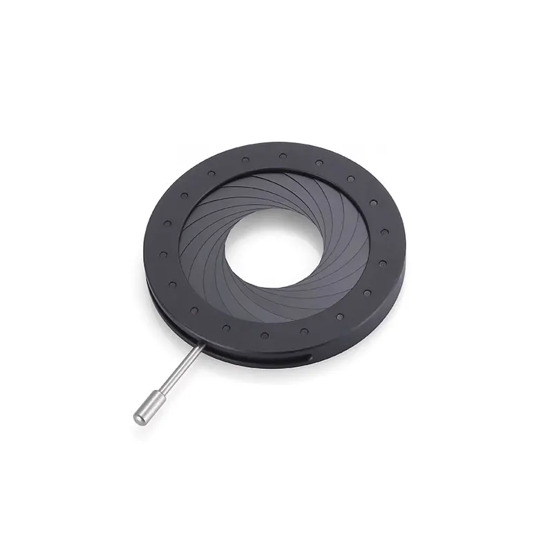 2.5-42 مللي متر البصريات القزحية فتحة الحجاب الحاجز المجهر مكثف محول الكاميرا