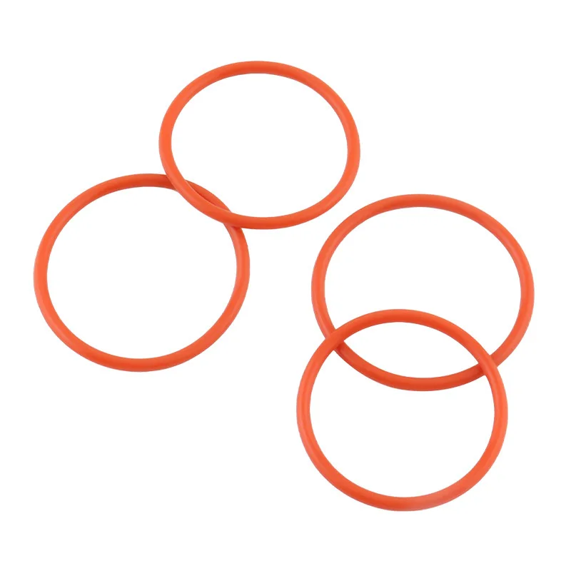 106mm 109mm 112mm 115mm 118mm 120mm Inner Diameter ID 2.65mm Thickness Red White Silicone Rubber Seal Washer O Ring Gasket