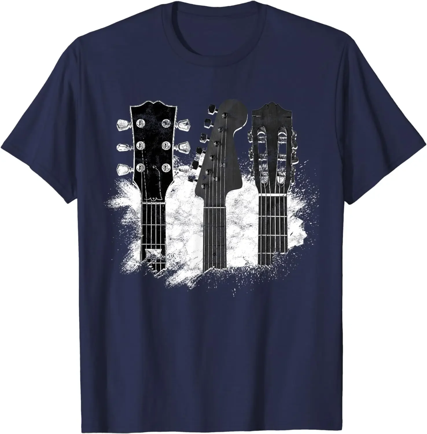 Guitar Player Gifts Rock N Roll Musician Festival Music T-Shirt for Men Women Short Sleeve Cotton Not Easy To Shrink