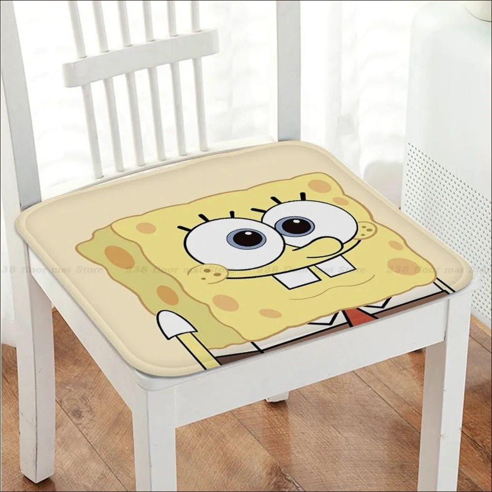 Anime Sponges B-Bob-Square Cute Pants Cushion Mat Tie Rope Dining Chair Cushion Circular Decoration Seat Office Desk Cushions