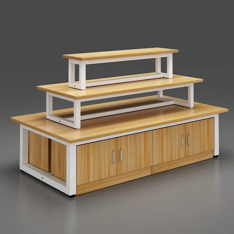 a*-Supermarket Nakajima Display Cabinet Cosmetics Promotion Desk Shoe Display Stand Stationery Shelf Display Stand Maternal.