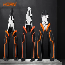 6''8''9'' Multifunction Pliers Set Combination Pliers Stripper/Crimper/Cutter Heavy Duty Wire Pliers Diagonal Pliers Hand Tools