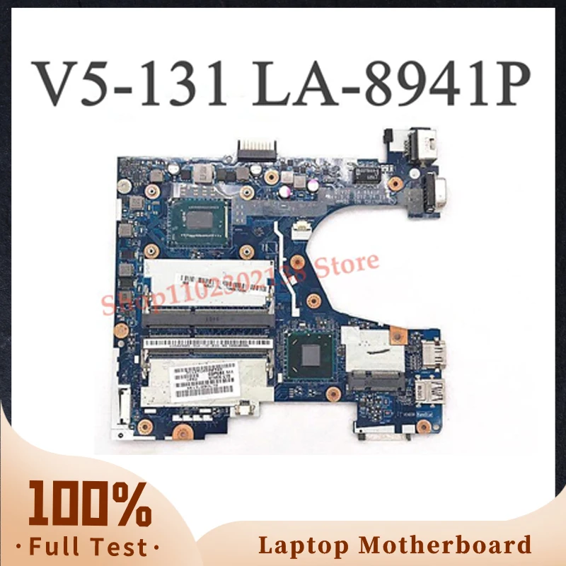 

High Quality Mainboard For Acer V5-131 V5-171 Laptop Motherboard Q1VZC LA-8941P SJTNV HM70 With SR109 1007U CPU 100% Full Tested