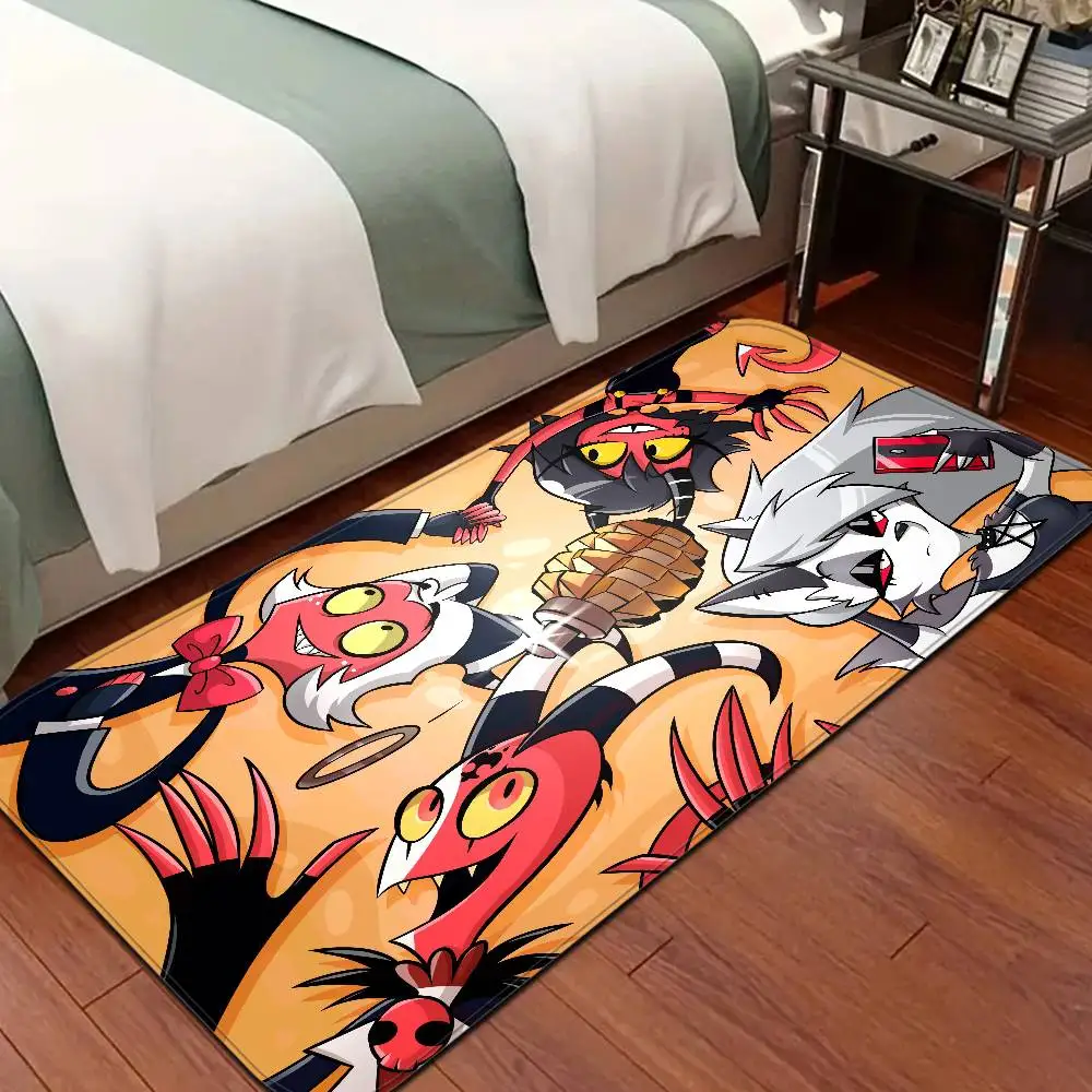 Cartoon H-Helluvas Boss Terror Door Mat Nordic Style Home Doormat Bathroom-Toilet Mats Bedroom Bedside Mats
