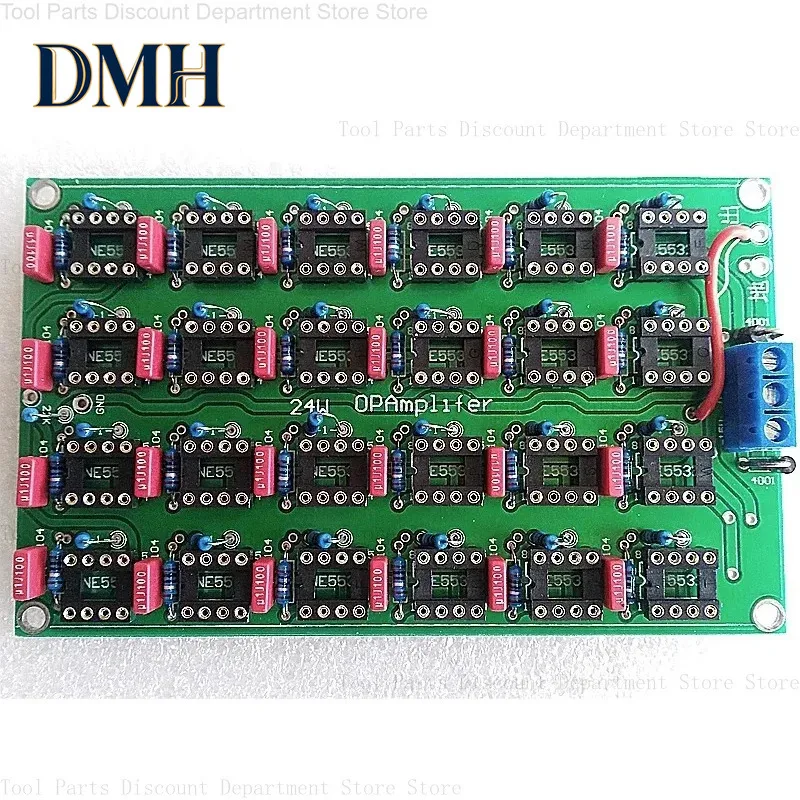 24 Mouth NE5532 Unison Chorus Ultra-Low Distortion 24W Operational Power Amplifier Mono Semi-Finished Board