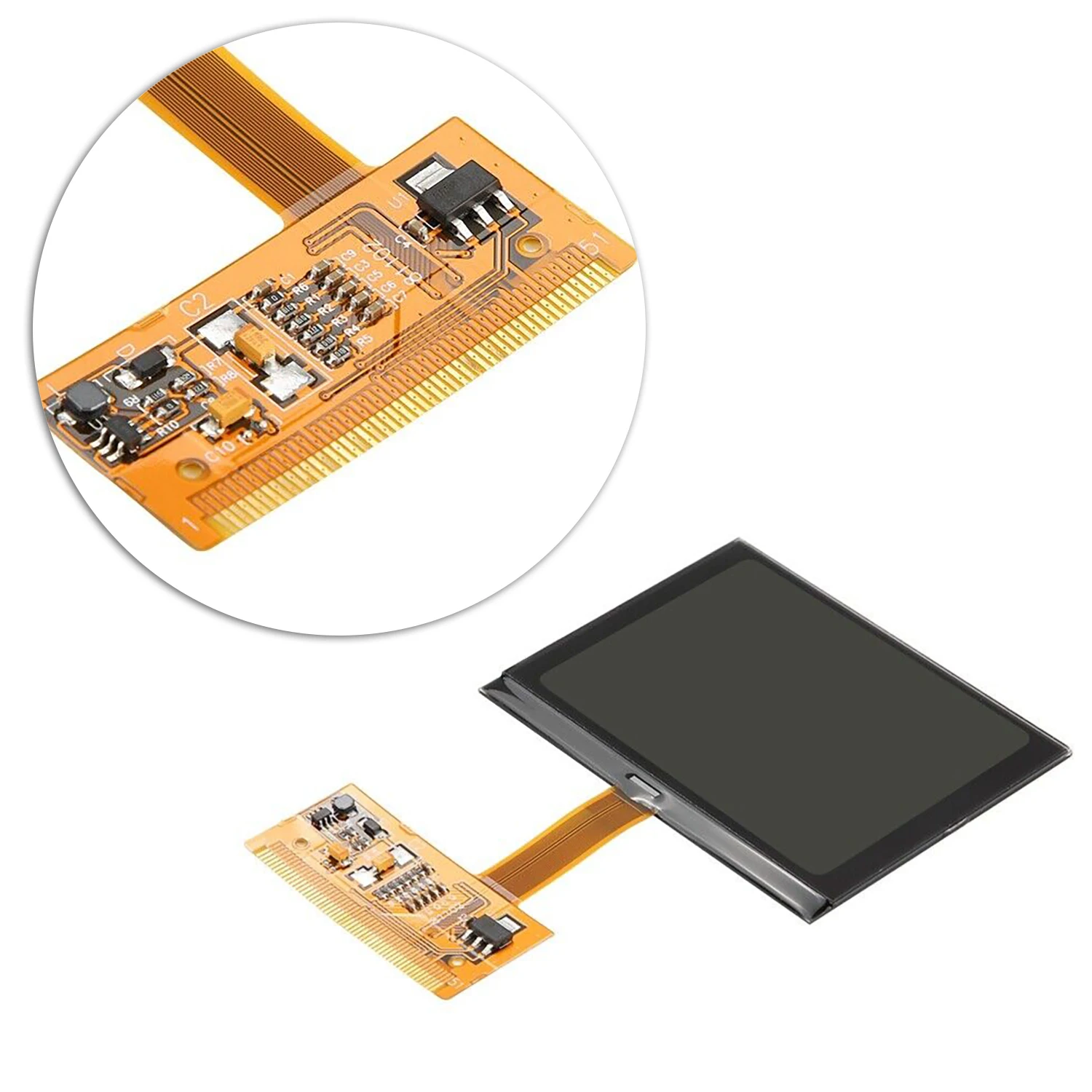 LCD Dashboard Screen Display for Audi S3 8L TT 8N A6 C5 4B Aftermarket Car Instrument Cluster Replacement view 4