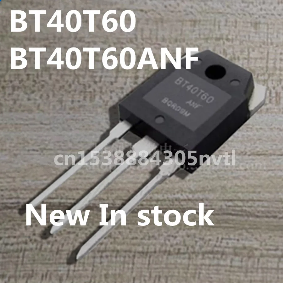 Original 6PCS/lot BT40T60 BT40T60ANF 40A600V TO-3P