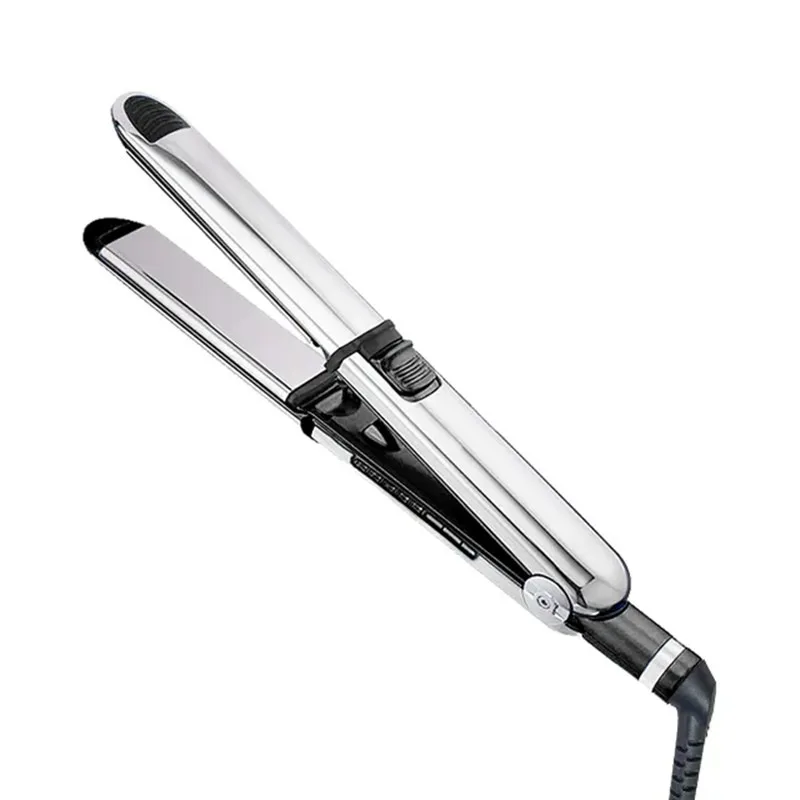 Stainless steel splint straightener plate with built-in lock buckle can roll straight constant temperature curling iron