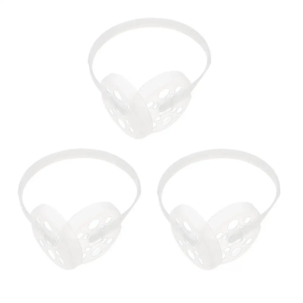 3pcs 플라스틱 귀마개 랙 Diy 귀마개 프레임 따뜻한 귀마개 지원 선반 귀마개 Diy Makin 재료 귀마개 내부 랙