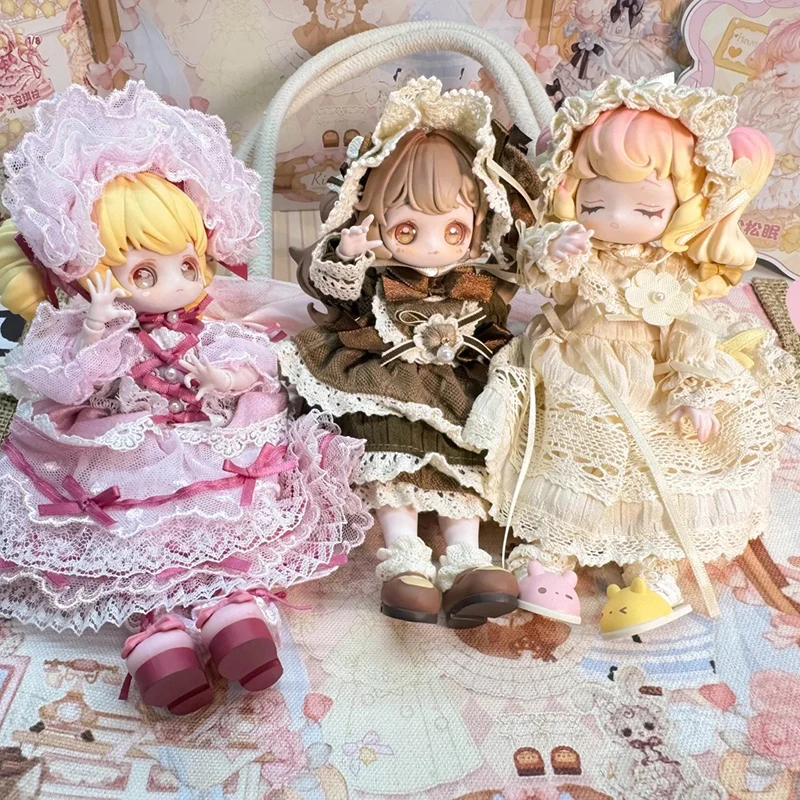 

NEW Kiseki Vintage Treasures Bjd Trendy Blind Box Toys Cute Movable Doll Ornaments Decorative Pendants Trend Gifts