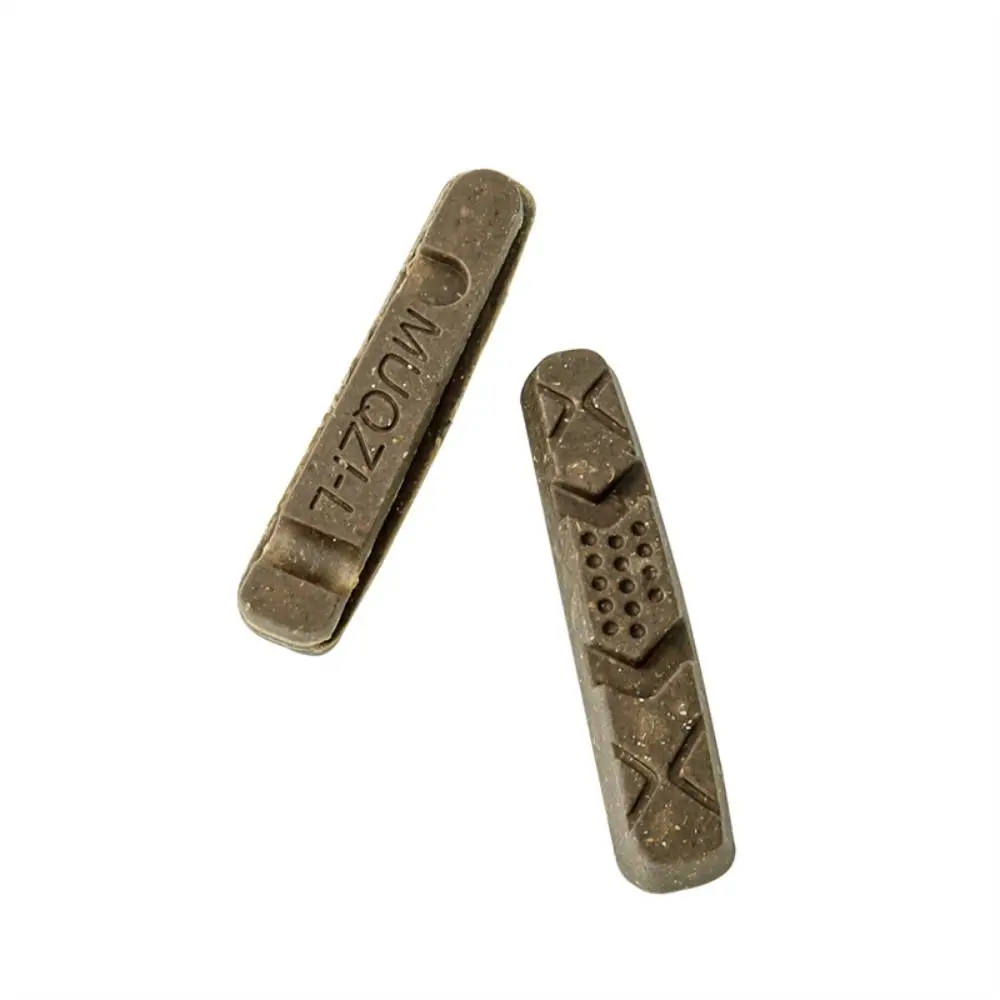2pcs Replacement Bicycle Brake Pads Heat-resistant Cork Compound Carbon Rim Brake Pads Universal Carbon Wheels Brake Pads