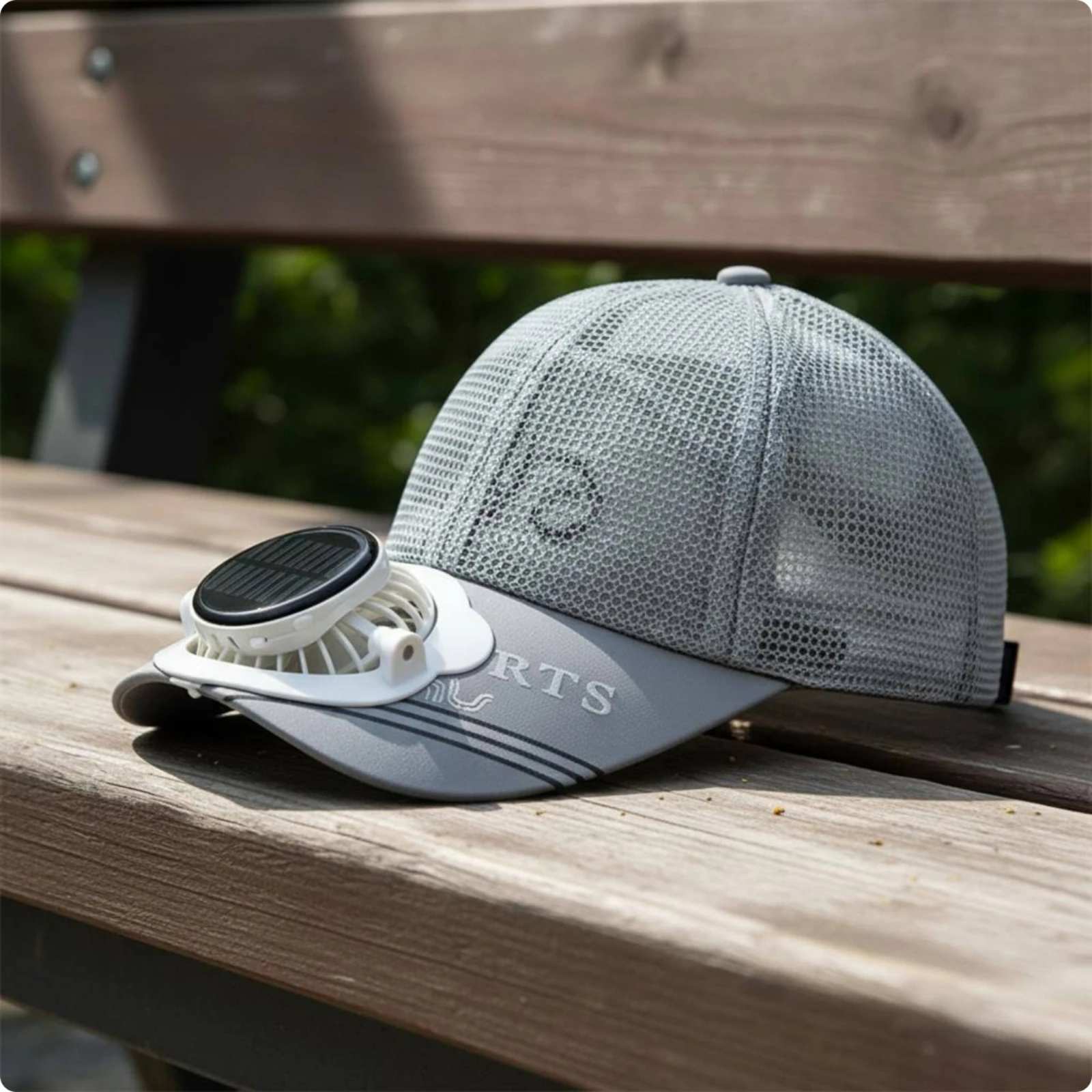 

Solar Fan Cap Quick-Dry USB Fan Hat Headwear Lightweight Outdoor Wear Adjustable Fit for Fishing