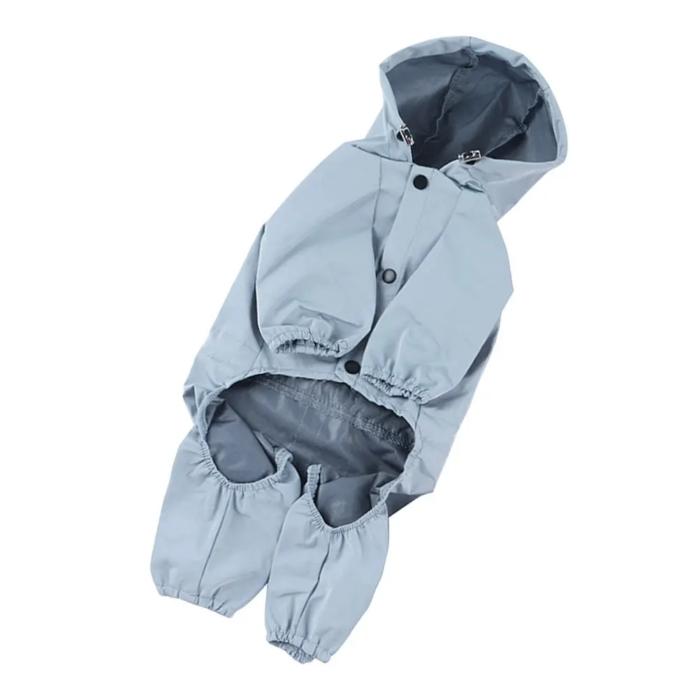 

1 шт. Дождевик для собак: водонепроницаемый, дышащий, светоотражающий, легкий, удобный, с капюшоном, регулируемый, пончо для щенков