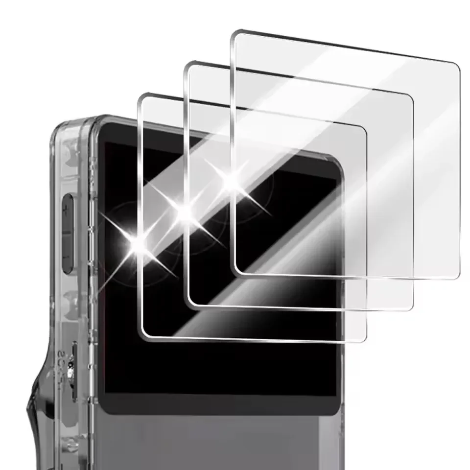 4 IN 1 Case + Glas voor R36S Game Console Reizen Draagtas Opbergtas & Screen Protectors Gehard Glas Film voor R36S Accessoires