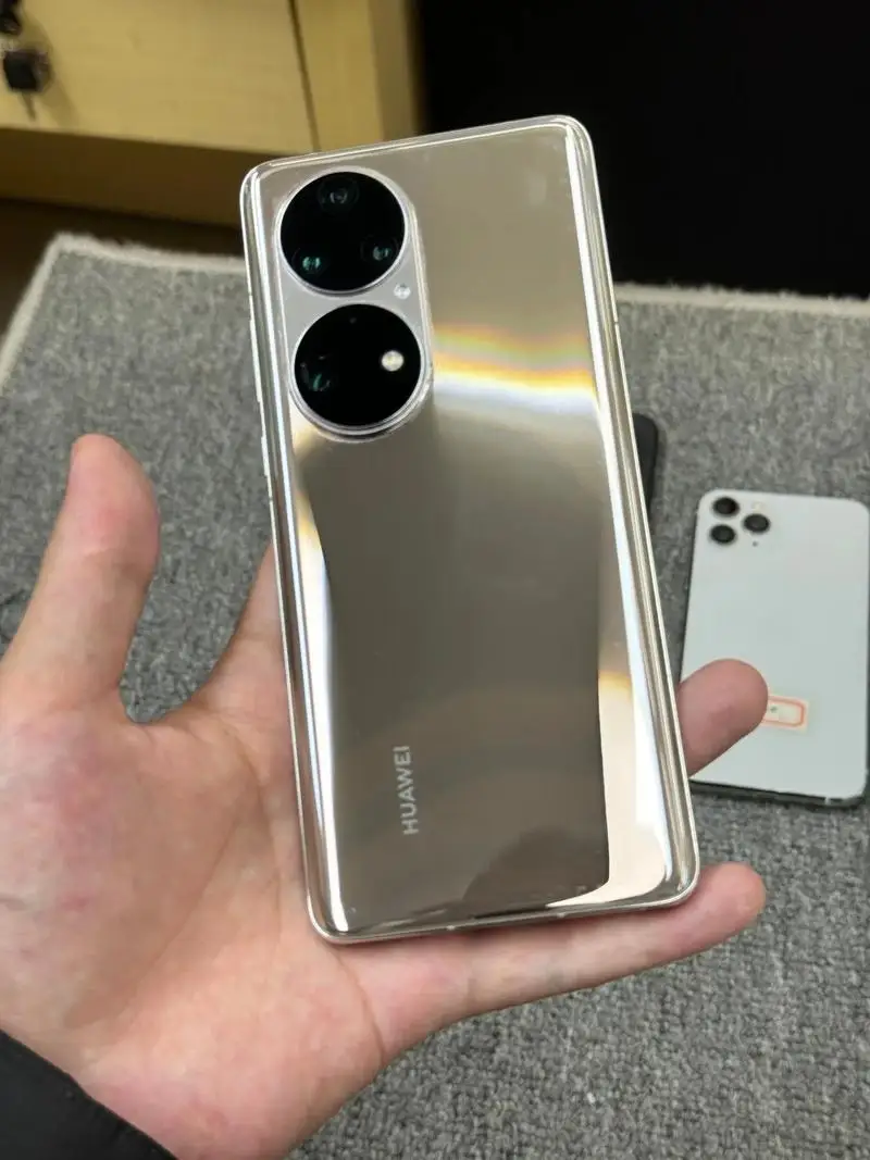 هاتف Huawei P50 Pro 4G 128GB 256GB ROM الذكي 6.6 بوصة 2700x1228px 4360mAh HarmonyOS CPU Snapdragon 888 هاتف مستعمل #4