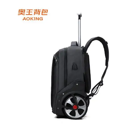 Imagem -03 - Rolling Bagagem Travel Bolsa For Homem Mochila com Rodas Bolsa de Cabine Cabine Executiva Cabine