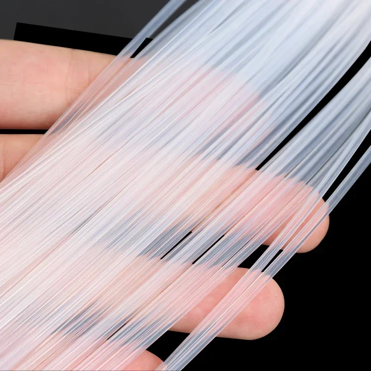 1M Clear PTFE Tube For 3D Printer Parts Pipe ID 0.5 1 2 2.5 3 4 5 6 7 8 10 12 14 16 18 20 mm FEP Insulated Hose Rigid Pipe 600V