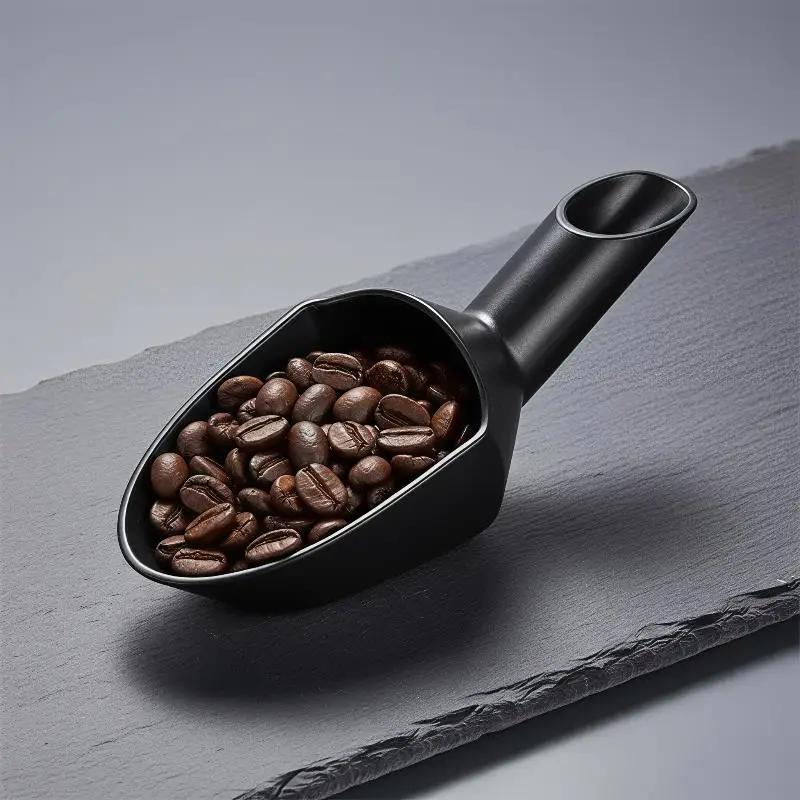 1Pcs Funnel Type Espresso Powder Shovel Coffee Bean Weighing Spoon Dispensing Tray Suit For Coffee Loose Tea Weighing