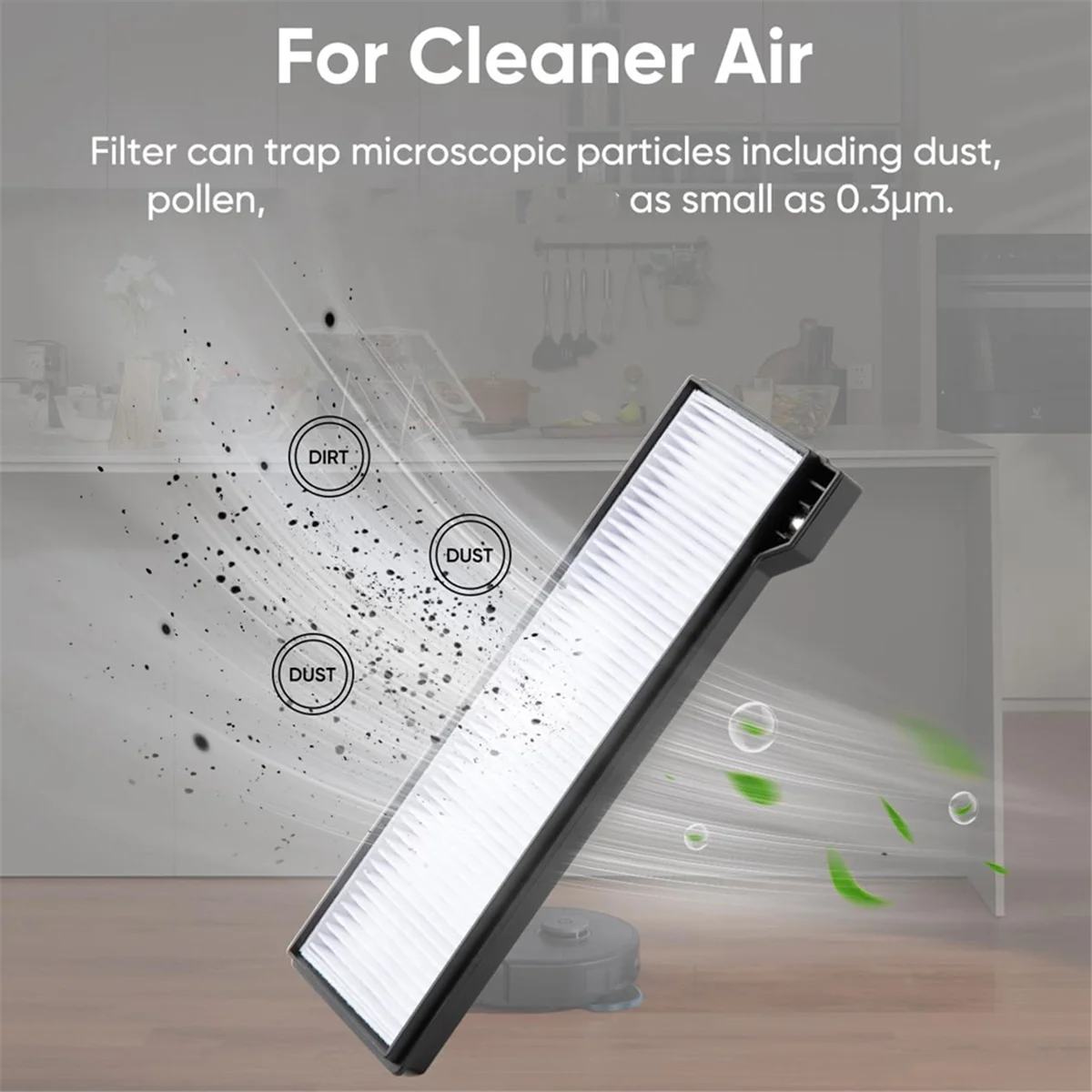 Substituição de filtro Hepa para acessórios de filtros de aspirador de pó robô Eufy X10 Pro Omni