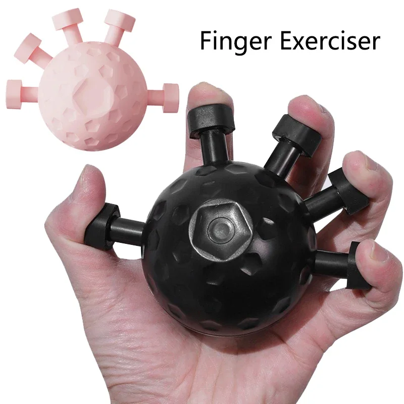 

Finger Exerciser Hand Exercise Decompression Finger Press Grip Strength Ball Portable Fitness Training Equipment Finger Gripper