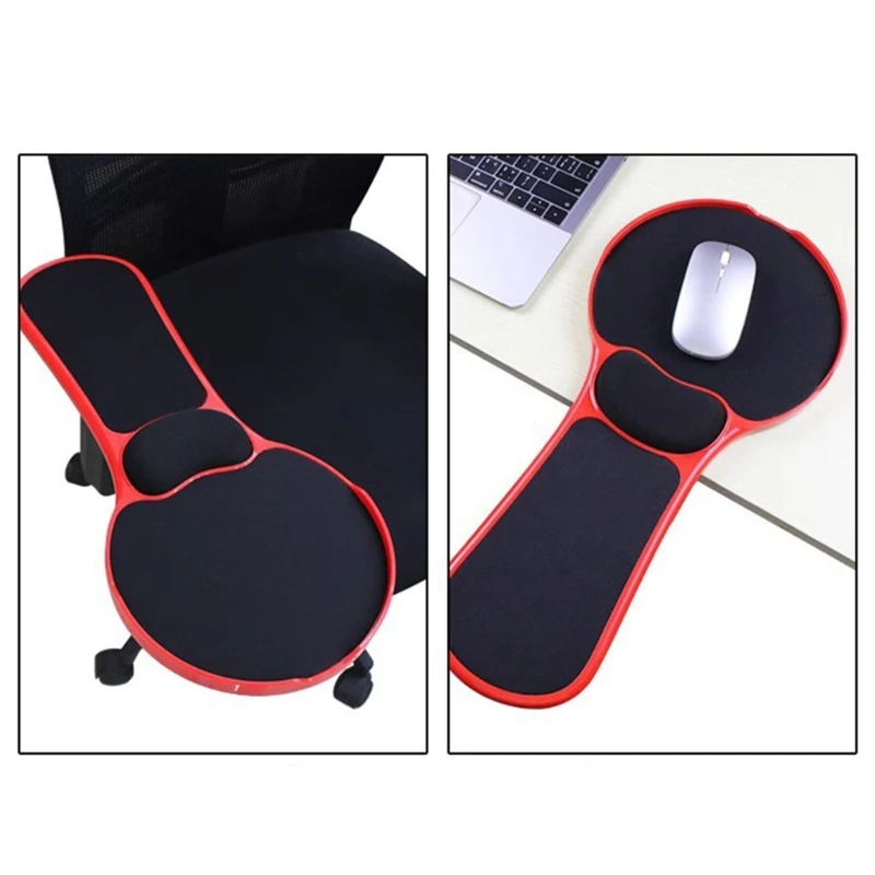 Pad Mouse Lengan Ergonomis untuk Kursi Meja Komputer Lengan Antislip Wrist Dukungan