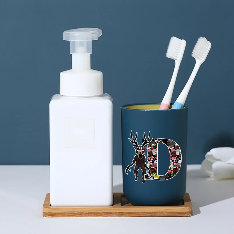 

99 Nights Toothbrush Cups in The Fores Cartoon Creative Personalized Mouthwash Cup Cute Household Water Cup Anime Tooth Glass