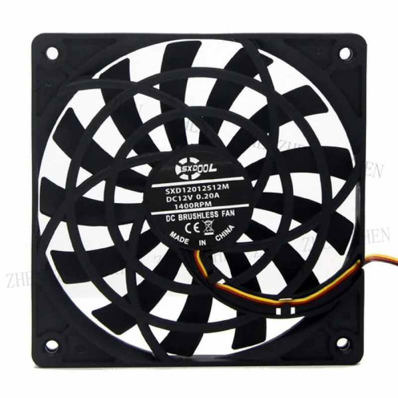 Y Y FOR SXDOOL 120mm 12mm Slim Computer PC Mute Cooling Fan 120X12mm DC 12V 3-Pin Quiet