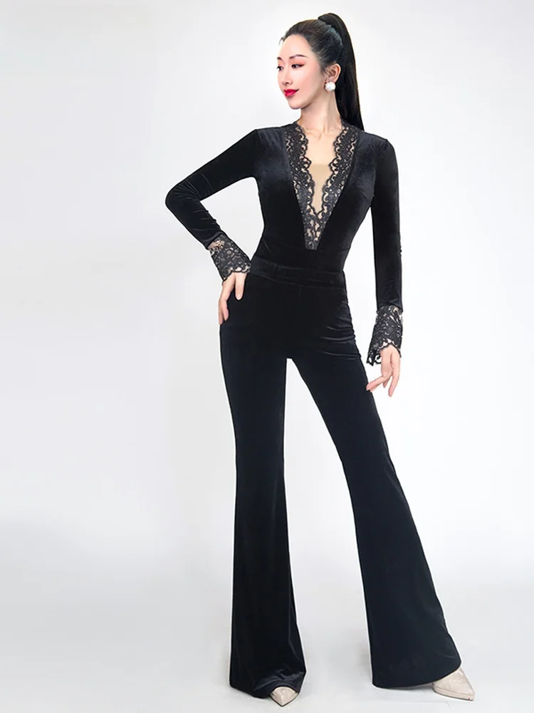 traje-de-entrenamiento-de-danza-moderna-traje-ajustado-para-actuaciones-top-con-cuello-en-v-y-pantalones-para-mujer-entren