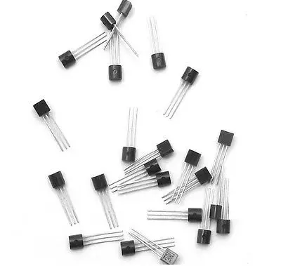 50Pcs 2N3904 TO-92 NPN General Transistor Electronic Component Light diy electronics