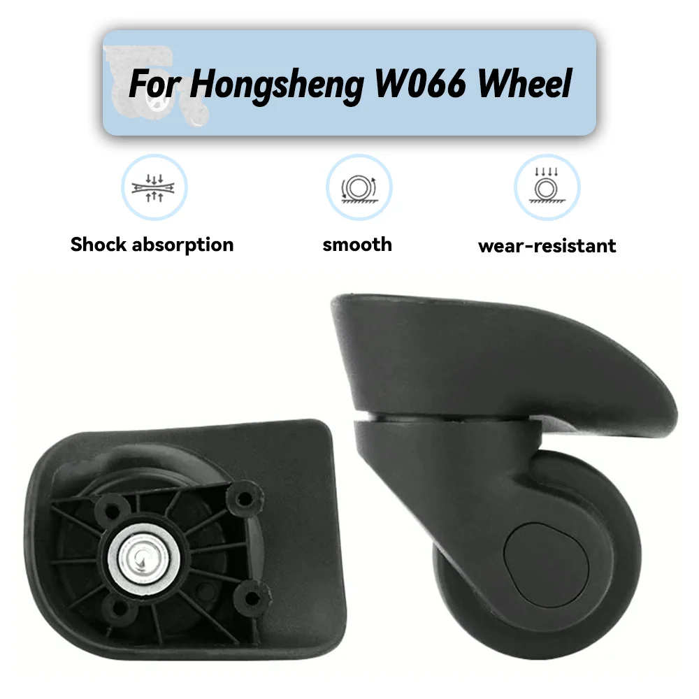 

For Hongsheng W066 Universal Wheel Replacement Suitcase Rotating Smooth Silent Shock Absorbing Wheel Accessories Wheels Casters