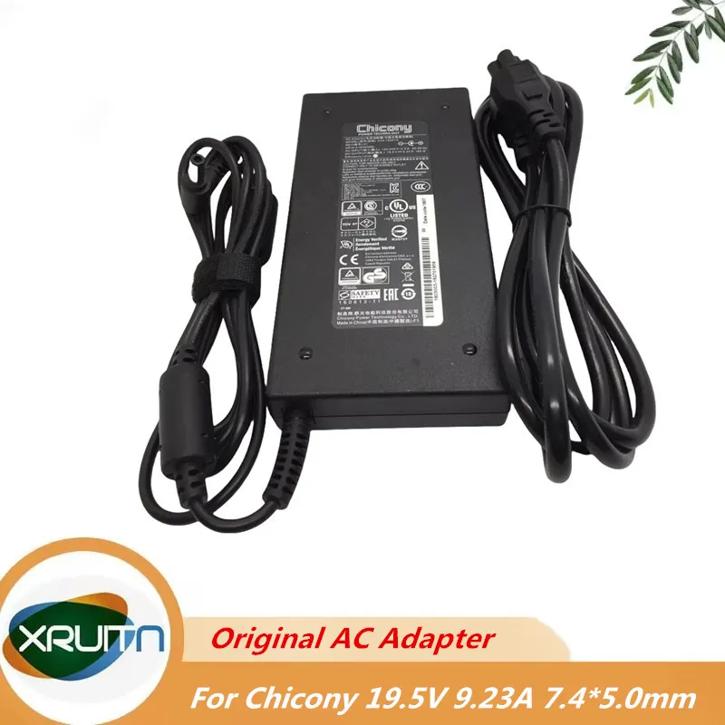 

Original Chicony A17-180P4A 180W 19.5V 9.23A Adapter A15-180P1A Power Supply for MSI Laptop