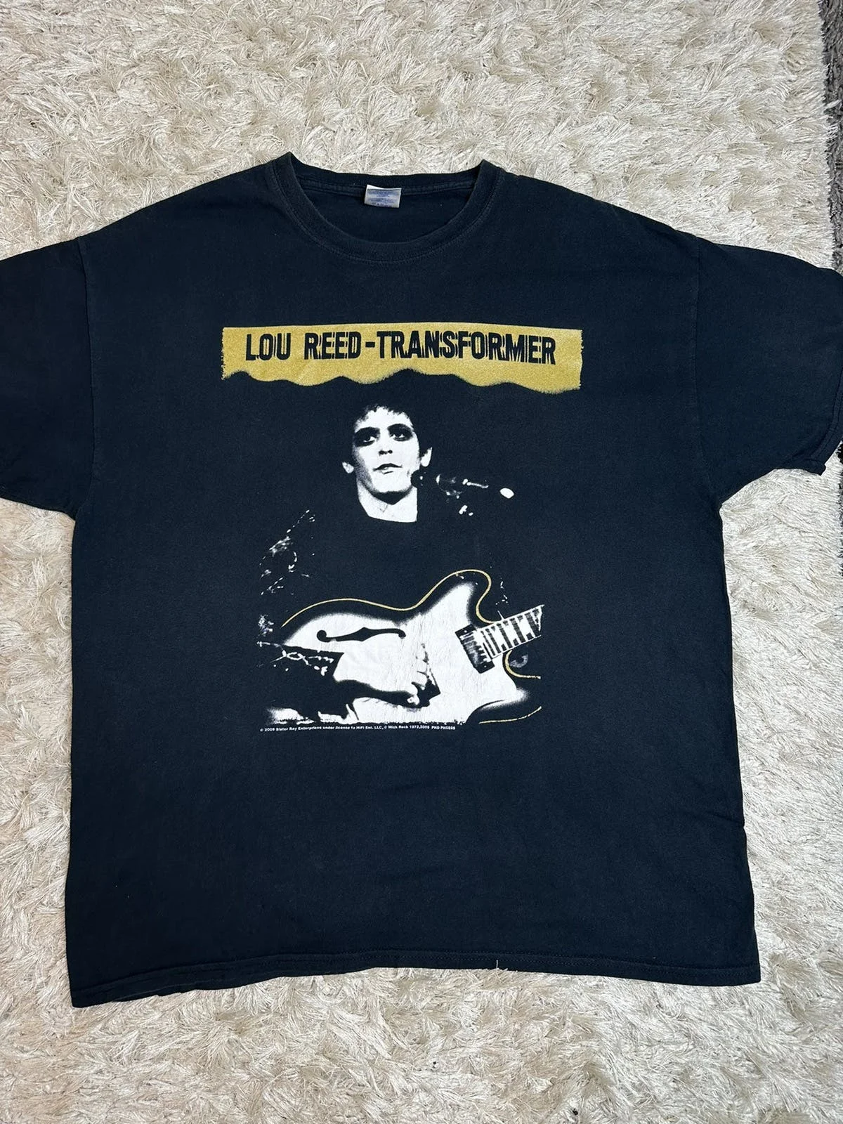 Lou Reed - Trasformer 2009 y2k rare Vintage Rock StreetWear