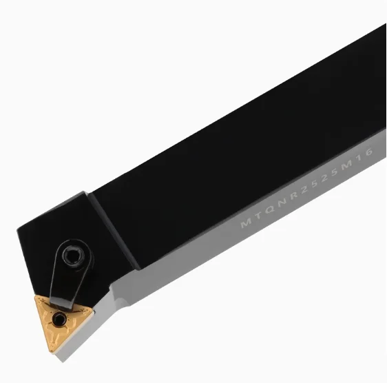 MTQN MTQNR/L1616H16 Tool Cutting Edge Angle 105°  Cylindrical Turning Tool Holder for CNC Lathe Machine
