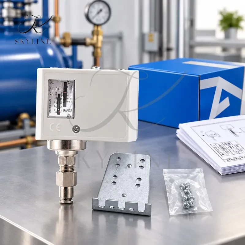 For AirTAC PK510 PK506 PK503 Pressure Switch Multiple Specifications Of Tracheal Connectors Are Available For Selection