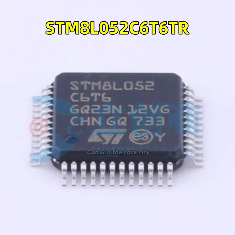 

Оригинальный оригинальный микроконтроллер STM8L052C6T6TR, в упаковке LQFP48 ST IC, 1-100 шт./партия