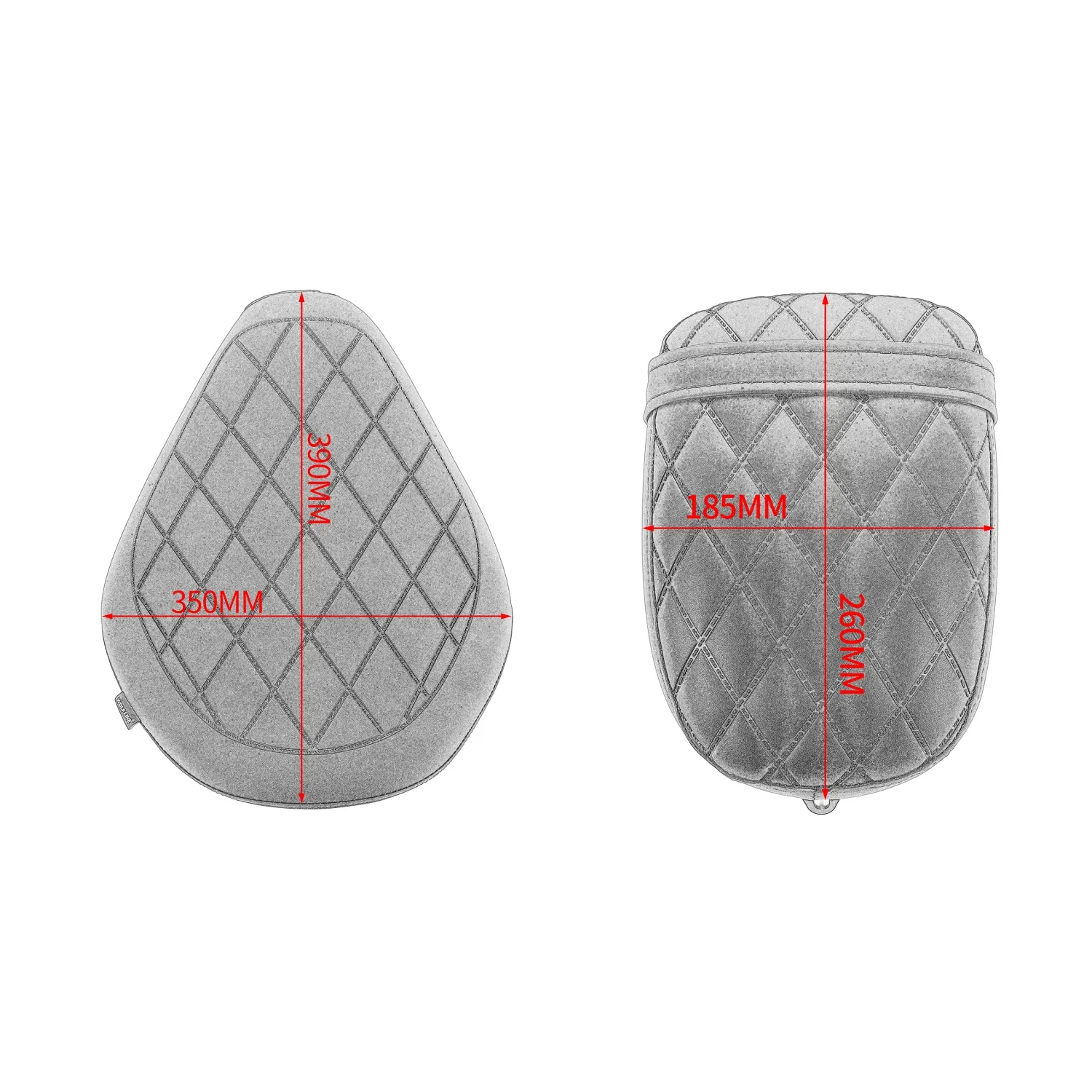 Motorcycle Front Solo Thicken Leather Cushion Pad Seat Cover For Honda Rebel CMX300 CMX500 2017-2020 2021 2020 2023 2024 2025 image 6