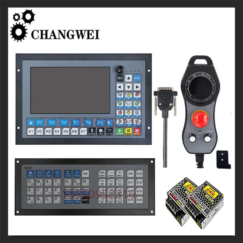 Newly Upgraded Ddcs-expert 3/4/5 Axis Cnc Controller T Kit G Code 1mhz Supports Closed-loop Step Atc To Replace Ddcsv3.1