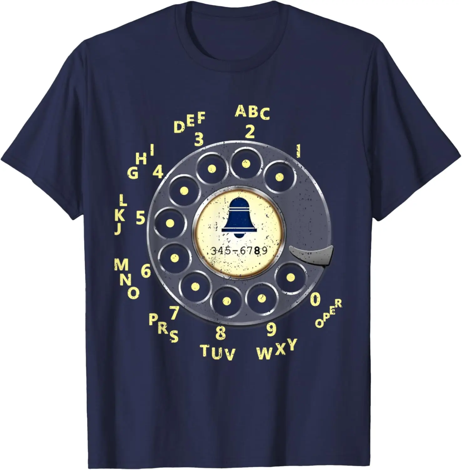 Vintage Retro Rotary Dial Telephone T-Shirt