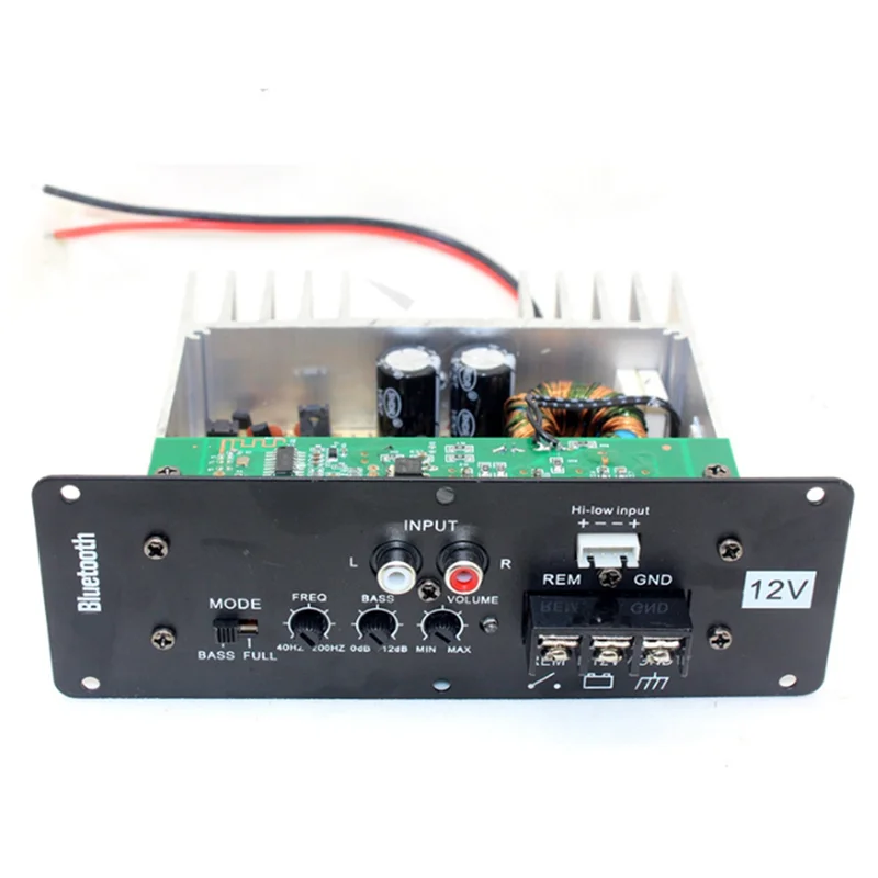 

A92P Bluetooth-Enabled 800W Full Tone Pure Bass Car Subwoofer Amplifier–12V High Power Core Amplifier Board