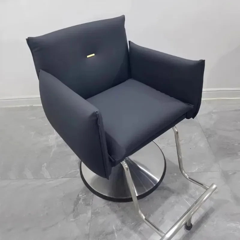 Beauty Trendy Barber Chair Modern Aesthetic Luxury Salon Makeup Chair Swivel Comfortable Ergonomic Kapperstoel Hair Furniture