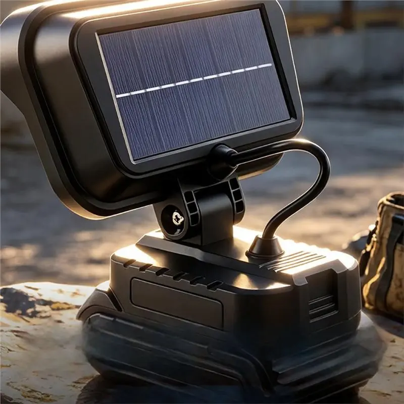 WORTHOWN-Magnetic Work Light With Rechargeable Battery For Auto Repair And Maintenance Long-Lasting Wide- Outdoor Flashlight