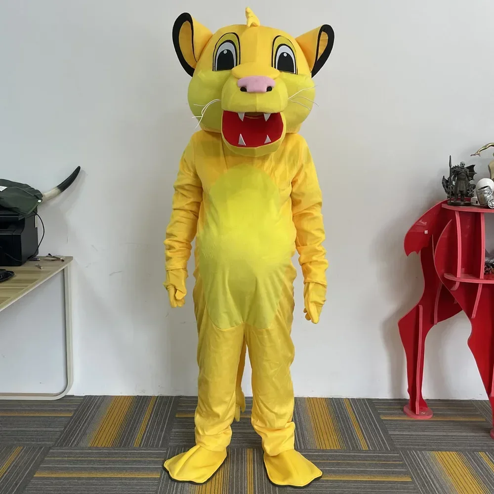 Adult size Lion King Simba Timon Pumbaa Cartoon character costume Mascot Advertis Fancy Dress Party Animal carnival Celebration