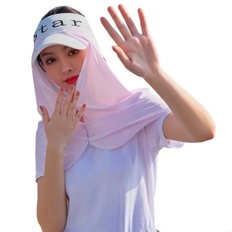 Outdoor Sunshade Hat Curtain Universal Sun Shade Hat Attachments for Hiking 
