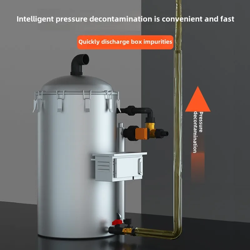 

H3-26 fish pond filter automatic intelligent backwash filter fish water circulation system water purification equipment filter