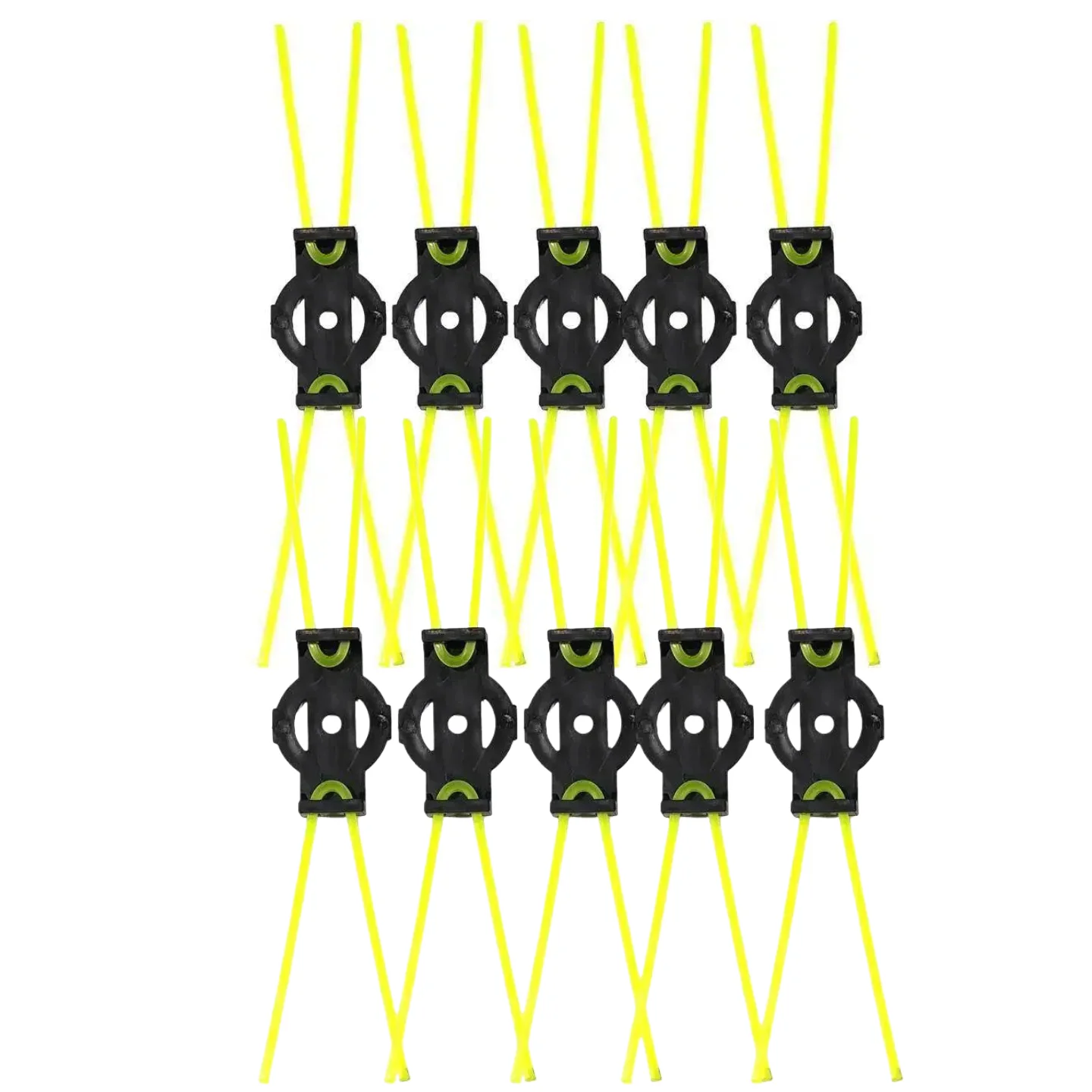 10PCS Mower Cutting Rope Mower Head Weeding Brush Removing Moss Rust Free Wear-resistant Mower Head General Accessories