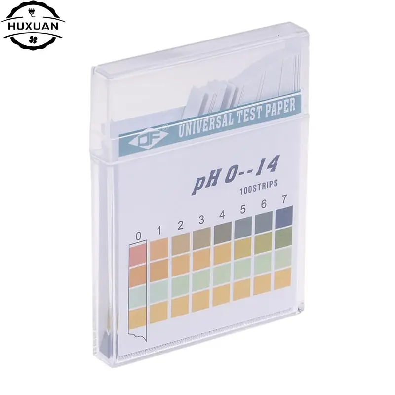 100Pcs 0-14 PH Test Strips Litmus Paper For Water Saliva Soil Aquariums PH Tester Universal Alkaline Acid Indicator Paper